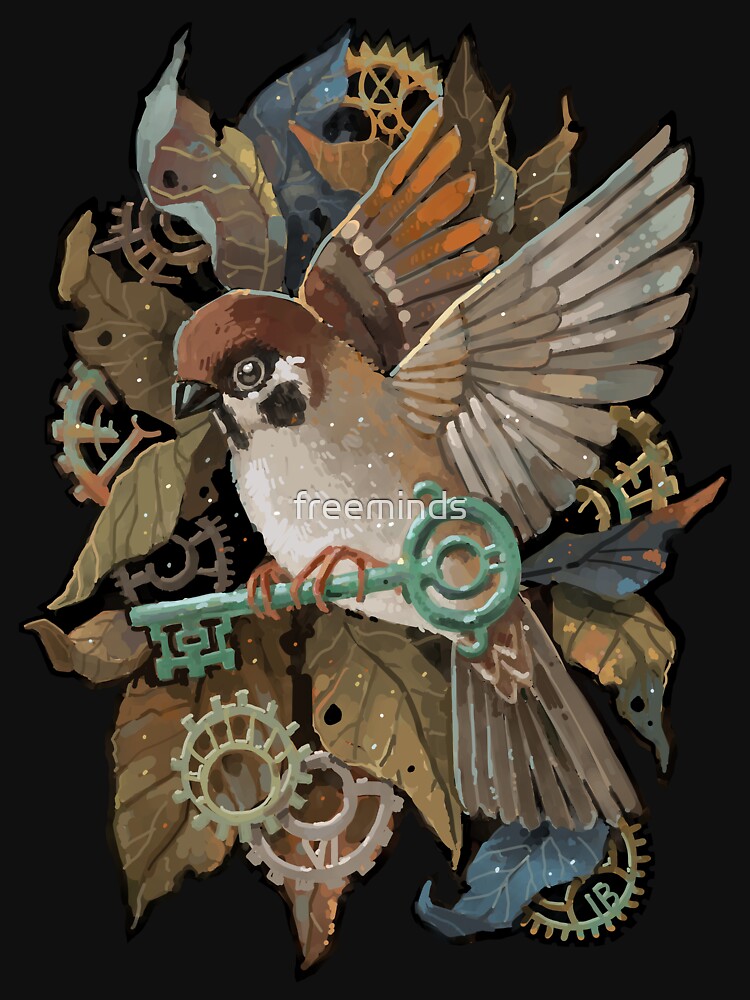 Clockwork Sparrow by freeminds