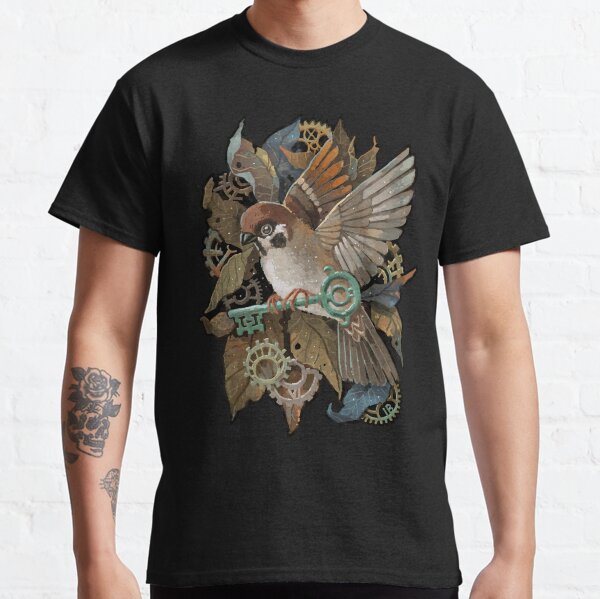 Clockwork Sparrow Classic T-Shirt