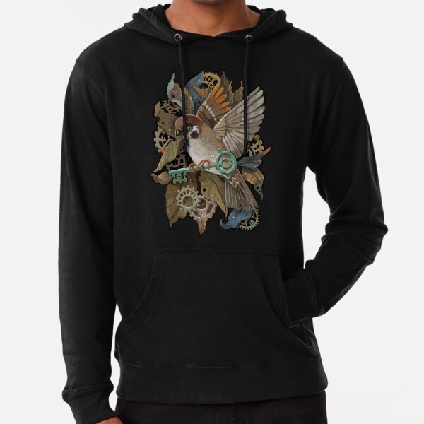 Uhrwerk Spatz Leichter Hoodie