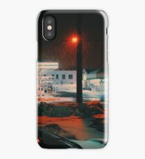8:26, walking during a blizzard iPhone Case/Skin