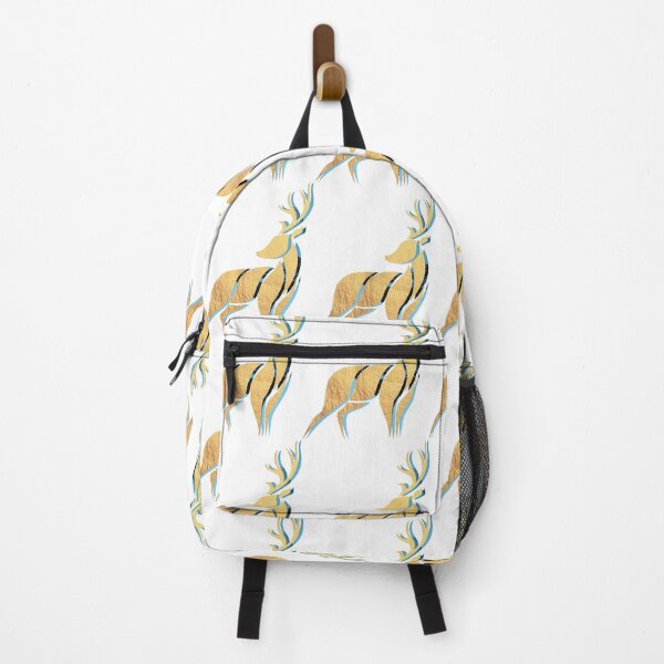 Item preview, golden and double exposure deer designed and sold by KARTICK DUTTA.