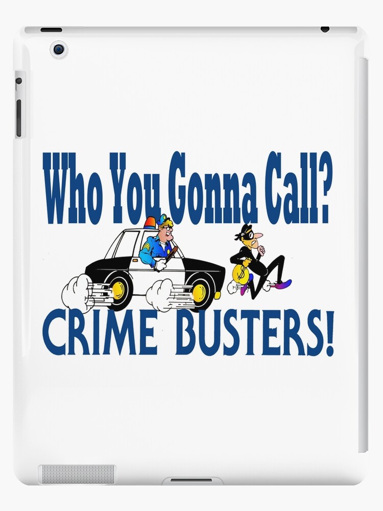 Crime Busters Ipad Caseskin By Johndunn - 