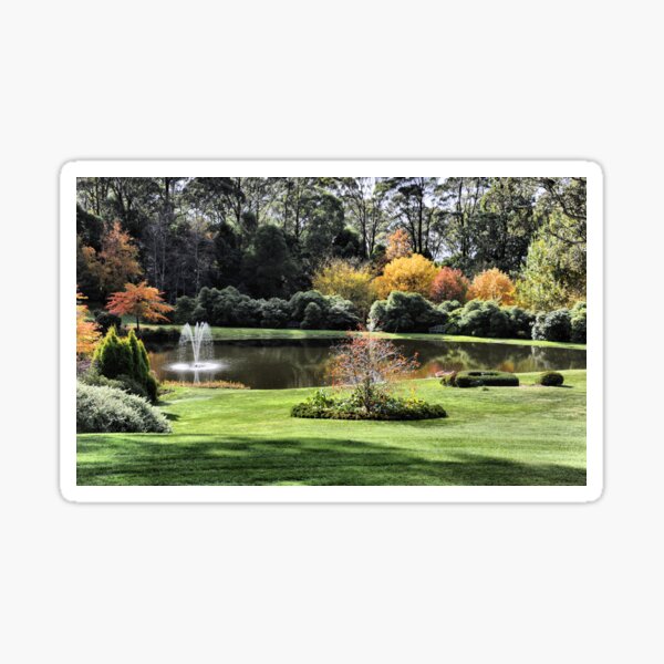 Bisley Gardens - Mt Wilson NSW Australia Sticker