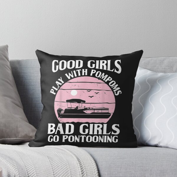 Item preview, Good Girls play with pompoms bad girl go pontooning TShirt6 designed and sold by emilydor.