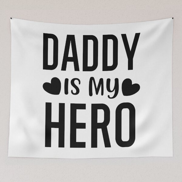 Item preview, Daddy Is My Hero: My Daddy is a Hero: Happy Father's Day designed and sold by Printoweb.