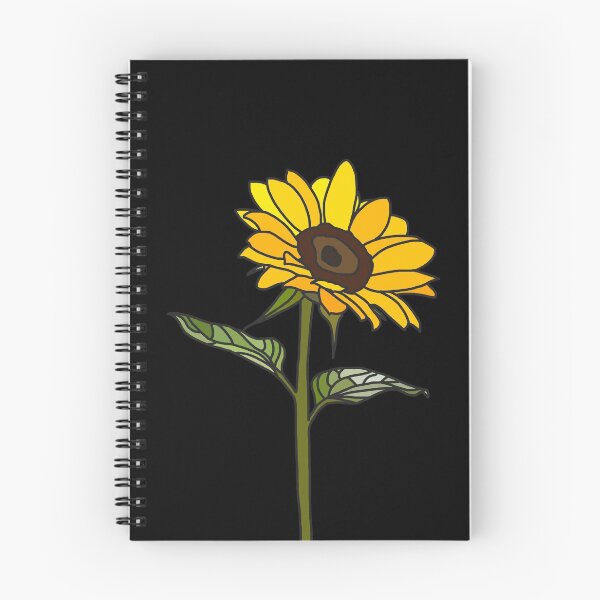 Item preview, Girasol estético sobre negro designed and sold by Rocket-To-Pluto.
