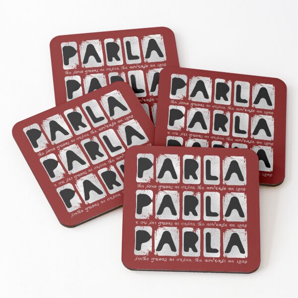 Item preview, Eurovision 2021- Eurovision song contest -  ESC fans - Parla Parla Parla (SR) designed and sold by talgursmusthave.