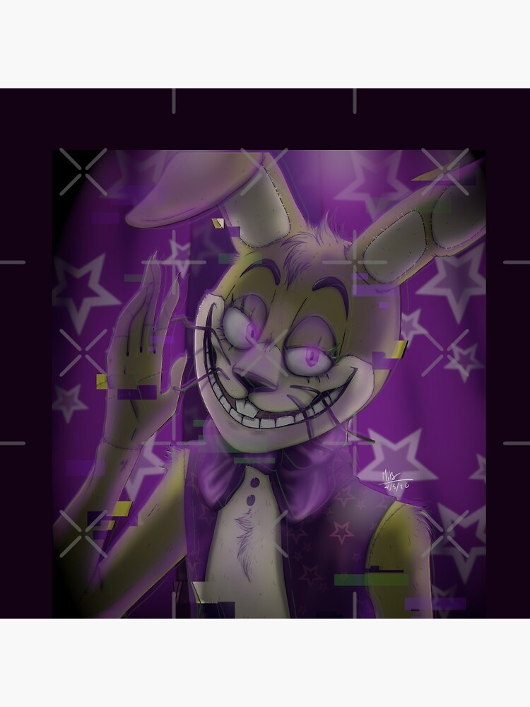 glitchtrap-fnaf Art Board Print for Sale by aforceofart