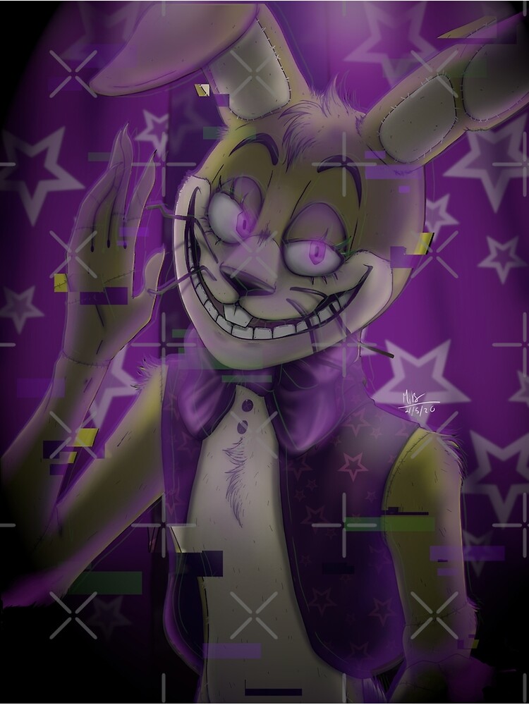 Glitchtrap's Puppetry - FNaF Greeting Card for Sale by Lavafet