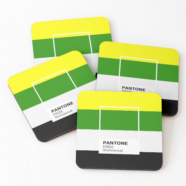 Item preview, Pride Skoliosexual Pantone designed and sold by itsonlytime.