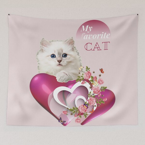 Item preview, My Favorite Cat  designed and sold by BLISS-SV.