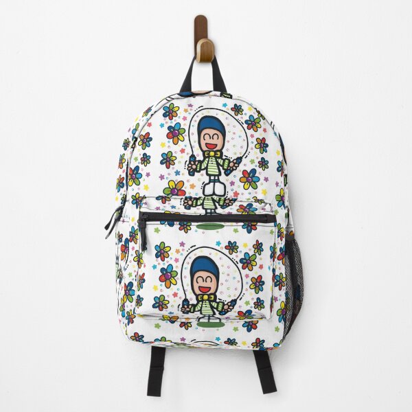 Item preview, rainbow floral kid doodle | jump rope designed and sold by DESIGNBRAND.
