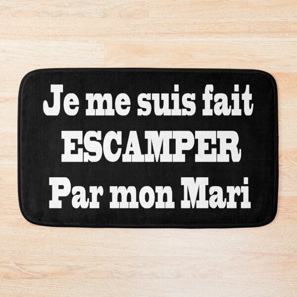 Item preview, Getting run away husband French expression designed and sold by Astralia.