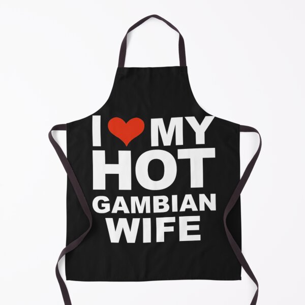 Item preview, Love My Hot Wife Gambia T-Shirt  designed and sold by StarcyWol.