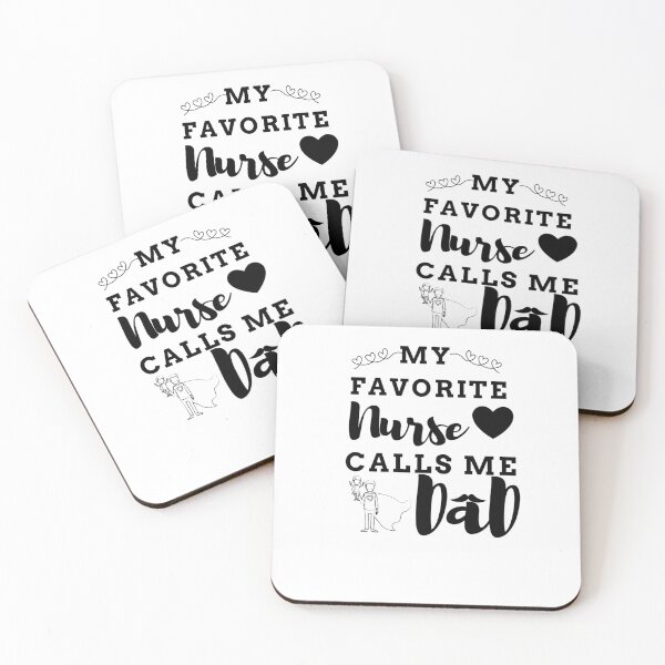 Item preview, My Favorite Nurse Calls Me dad designed and sold by ThebestArtshop.
