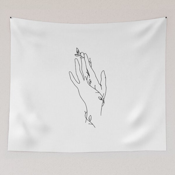 Item preview, minimalist hand line designed and sold by Nanee07.