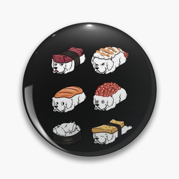 Item preview, Great Pyrenees Dog Sushi T-Shirt  designed and sold by StarcyWol.
