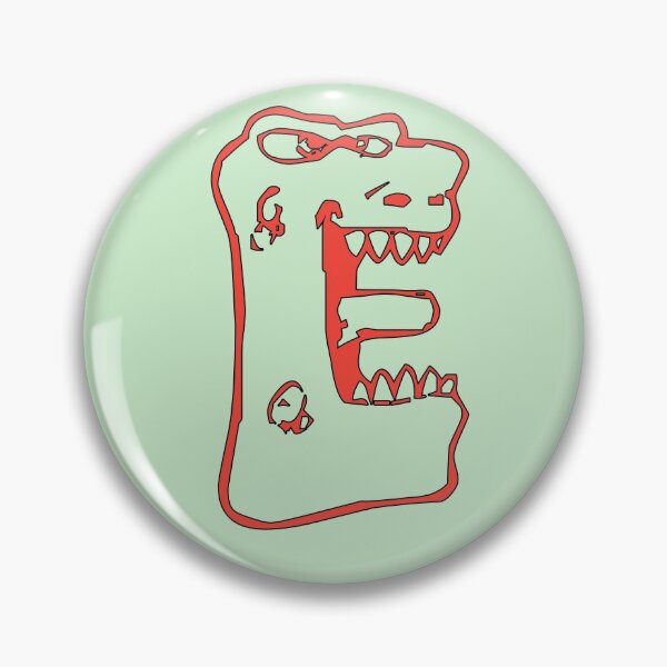 Item preview, Scary Initial Monogram E designed and sold by Rajeev  Singh.