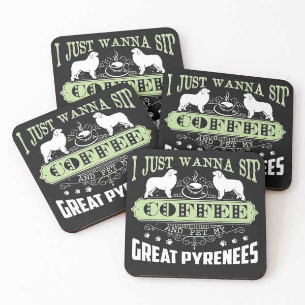 Item preview, Great Pyrenees Dog Coffee Drink T-Shirt  designed and sold by StarcyWol.