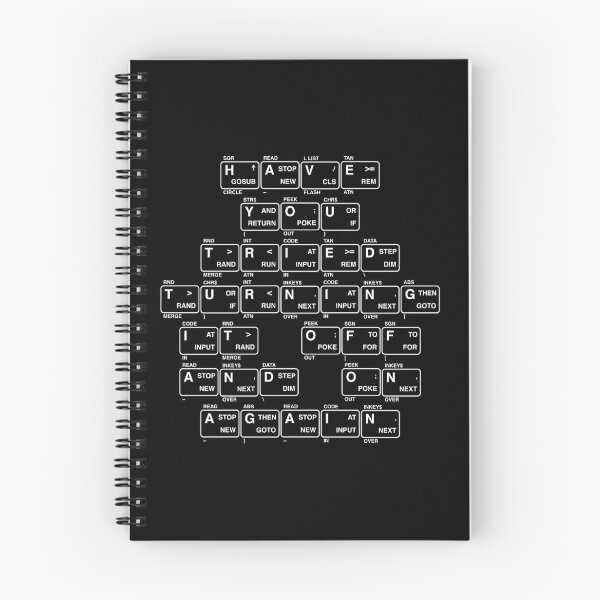 Item preview, Have you tried turning it off and on again? ZX Spectrum designed and sold by w1ckerman.