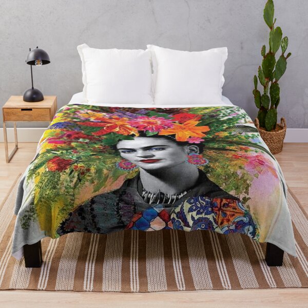 Art de Frida Kahlo Plaid