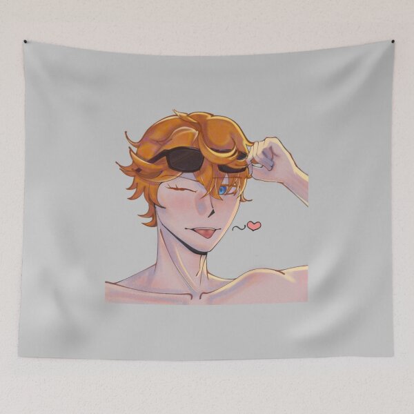 Item preview, Childe/Tartaglia summer fanart! designed and sold by infjayn : JJK, AOT and Genshin Impact.