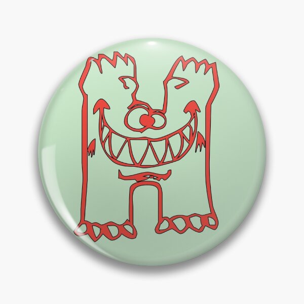 Item preview, Scary Initial Monogram H designed and sold by Rajeev  Singh.