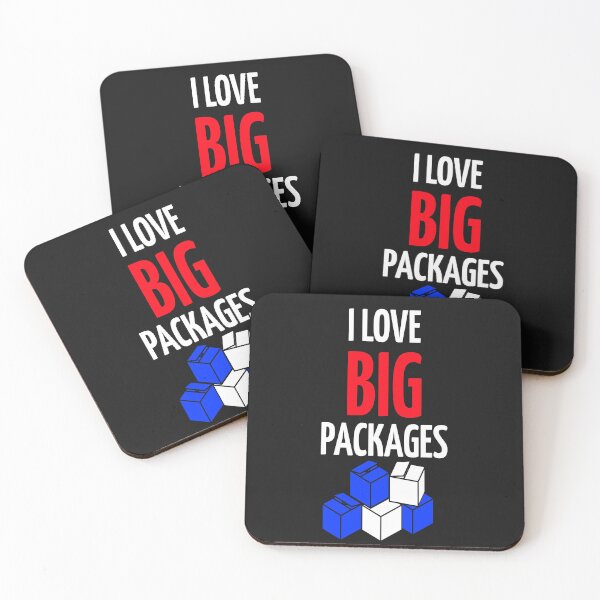 Item preview, Postal Worker - Funny I love Big Packages designed and sold by JinkerCreations.