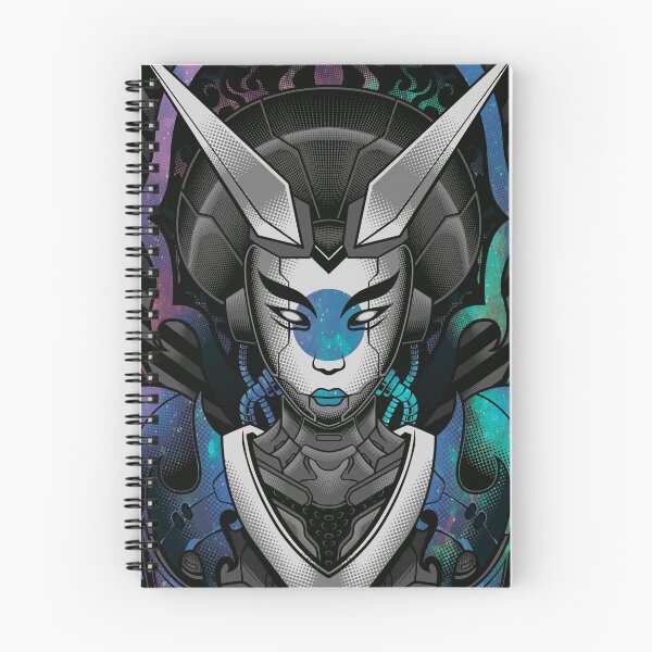 Item preview, Space Robot Geisha - Blue designed and sold by Chubuter.