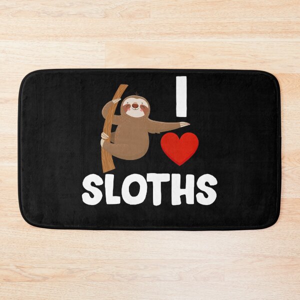 Item preview, I love sloths designed and sold by ururuty.