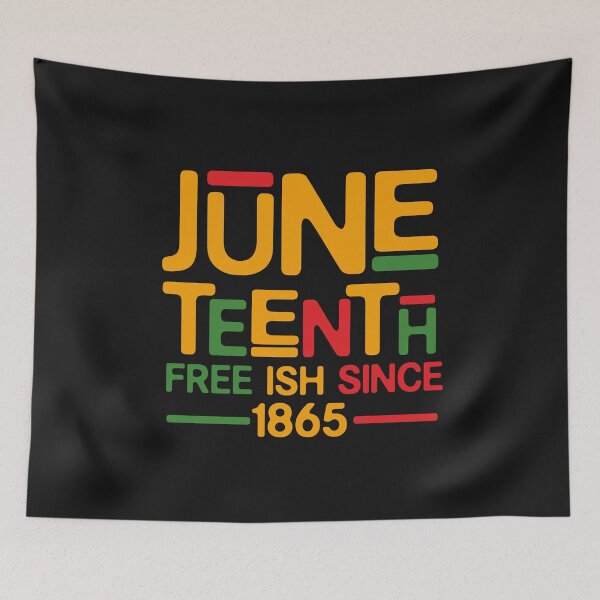Item preview, Juneteenth Free Ish Since 1865 Vintage Dashiki African American Black History designed and sold by alenaz.