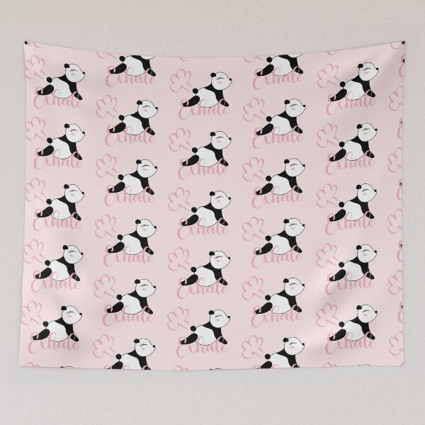 Item preview, Exhale cute panda , Happy Yoga panda  designed and sold by ARTsPlural.
