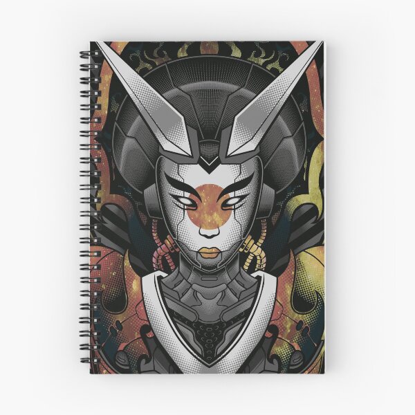 Item preview, Space Robot Geisha - Red And Yellow designed and sold by Chubuter.