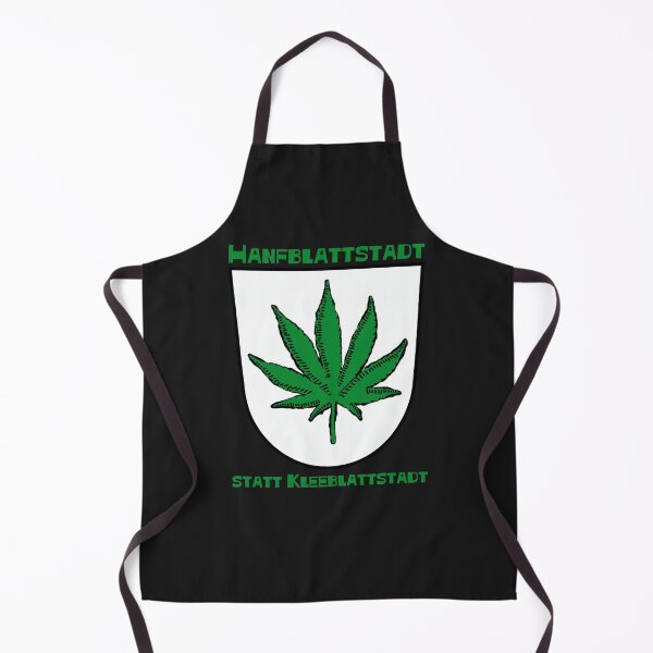 Item preview, Hemp leaf city instead of clover leaf city (with green letters) designed and sold by Rainer Kristuf.