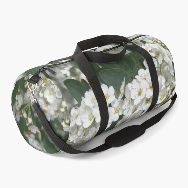 Item preview, White Spring Flowers on a Walk in Berlin (Japanese Shrub Spar) designed and sold by nabeArtist.