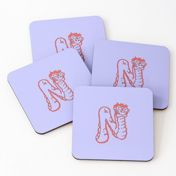 Item preview, Scary Initial Monogram N designed and sold by Rajeev  Singh.