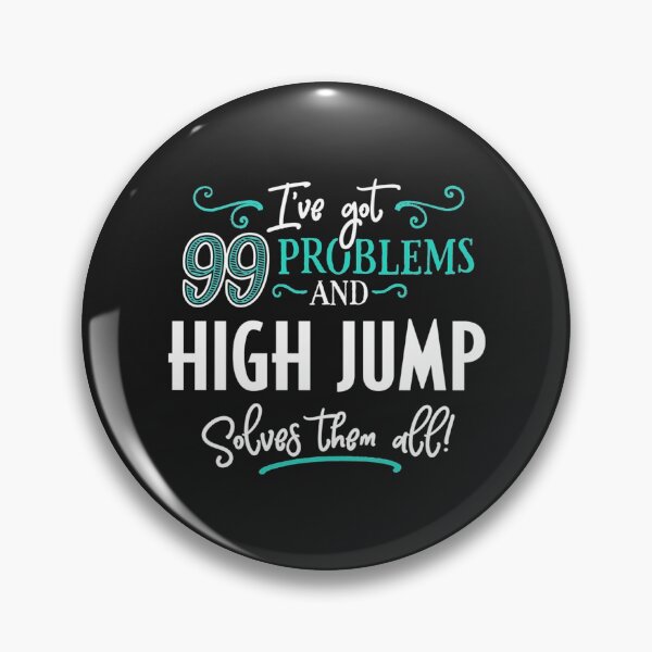 Item preview, High Jump Design Gift  High Jump Solves Them All Sweatshirt39 designed and sold by emilydor.