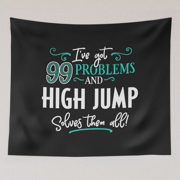 Item preview, High Jump Design Gift  High Jump Solves Them All Sweatshirt39 designed and sold by emilydor.