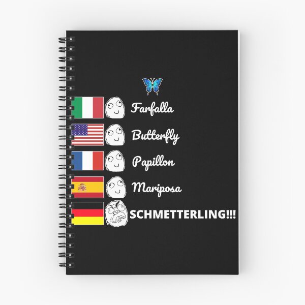 Item preview, Funny Germany Meme: BUTTERFLY designed and sold by Luna Garcia.