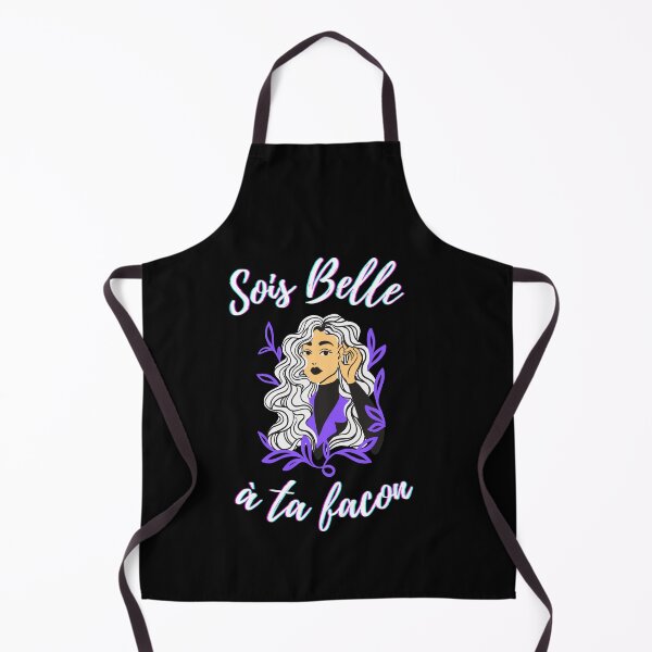 Item preview, Be beautiful in your own way - popular french quotes theme gifts (black) designed and sold by RebelliousRosee.