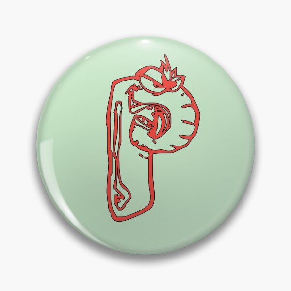 Item preview, Scary Initial Monogram P designed and sold by Rajeev  Singh.