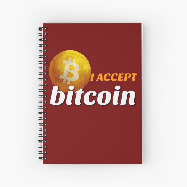 Item preview, I Accept Bitcoin designed and sold by hanlynstyle.