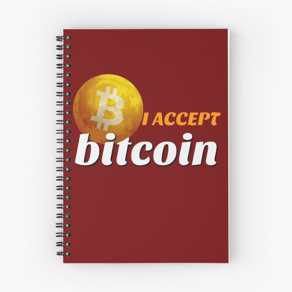 Item preview, I Accept Bitcoin designed and sold by hanlynstyle.