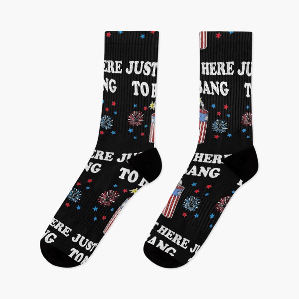 Item preview, Just Here to Bang Funny Fireworks 4 de julio designed and sold by georgebuckart.