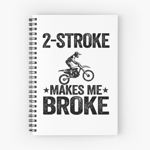 Item preview, 2 Stroke Makes Me Broke Funny Motocross designed and sold by Stronzi.