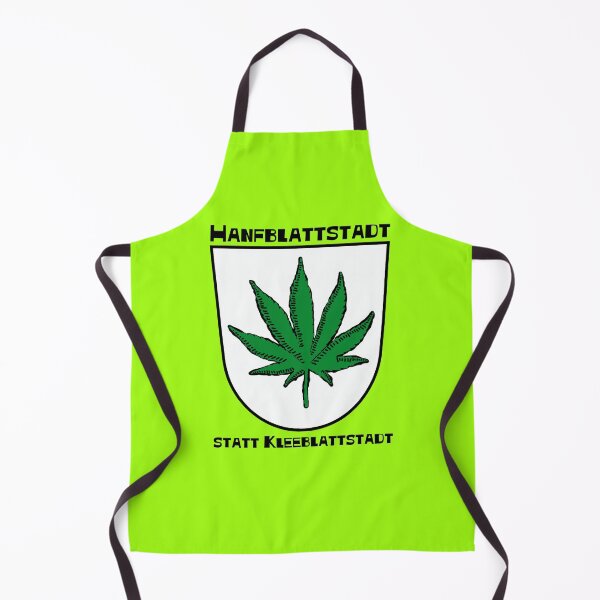 Item preview, Hemp leaf city instead of clover leaf city (with black letters) designed and sold by Rainer Kristuf.