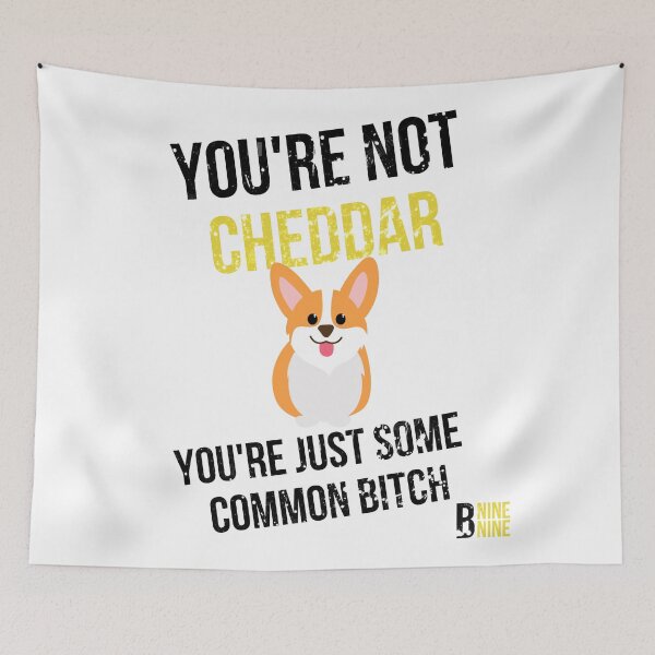 Item preview, You are not cheddar | funny Holt quote | awesome Brooklyn nine nine 99 designed and sold by DeltaWhiskey-.