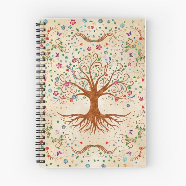 Item preview, Colorful Tree of Life - Yggdrasil  designed and sold by k9printart.