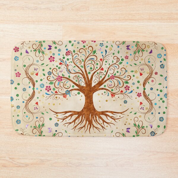 Item preview, Colorful Tree of Life - Yggdrasil  designed and sold by k9printart.