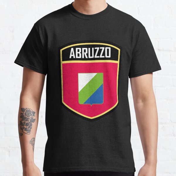 Abruzzo Italy Flag Emblem Classic T-Shirt